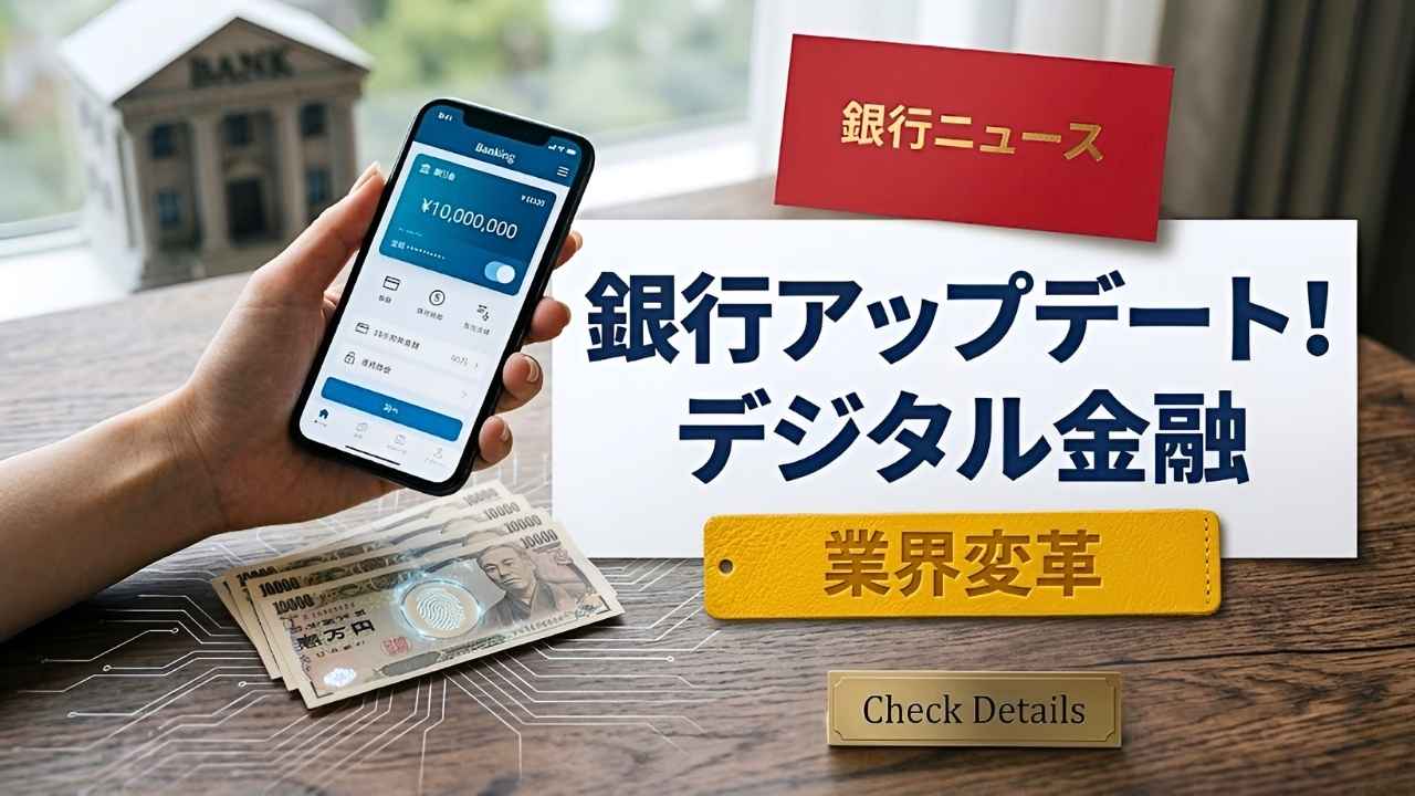 2026年最新 日本銀行アップデート｜デジタル金融が業界を変革する最新情報を徹底解説