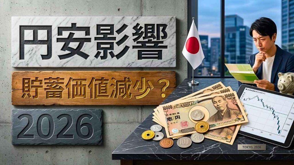 2026年円安の影響｜貯蓄の価値はどう変わるのか徹底解説