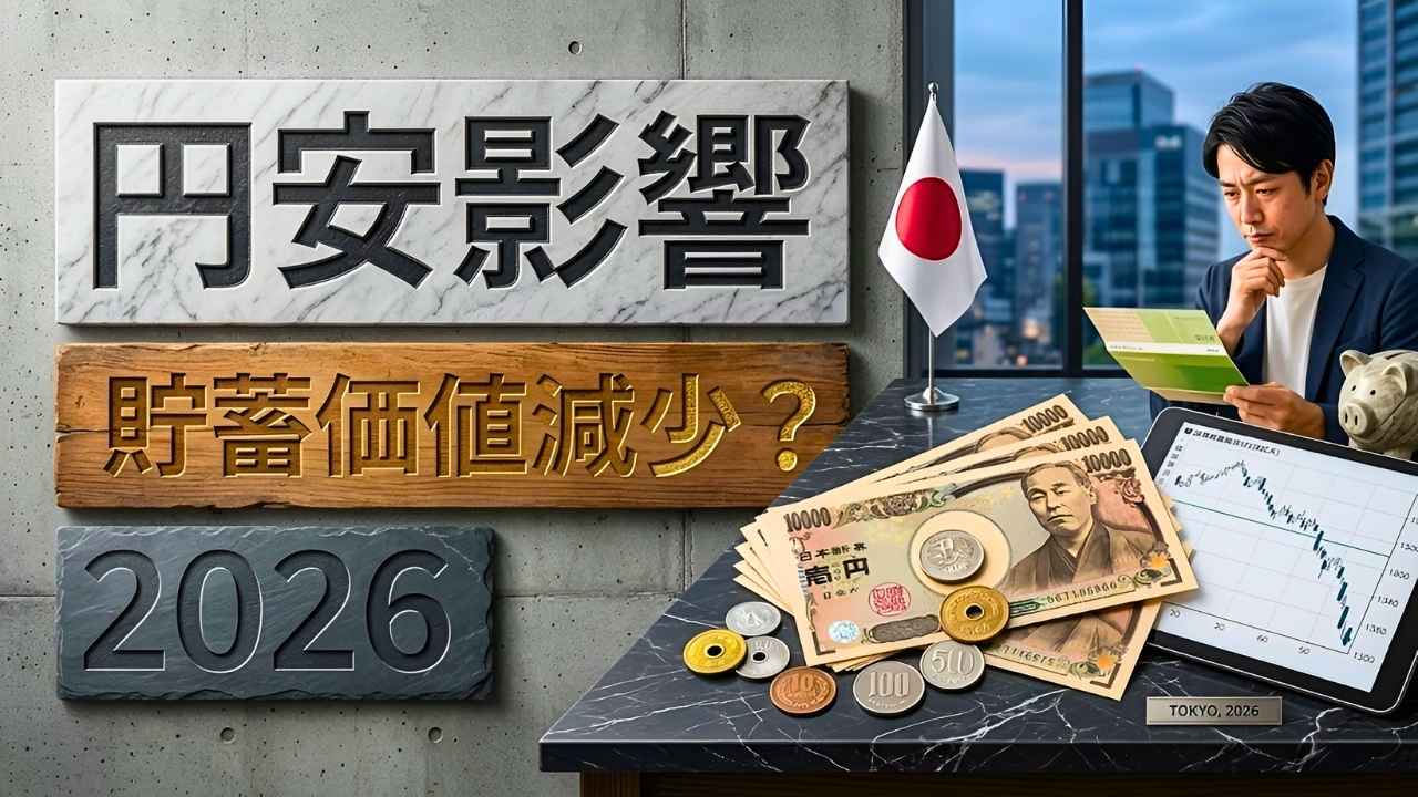2026年円安の影響｜貯蓄の価値はどう変わるのか徹底解説