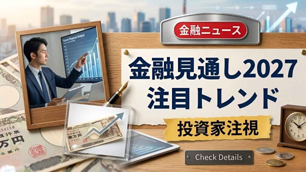 2027年最新 日本金融見通し|投資家が注目すべきトレンドを徹底解説