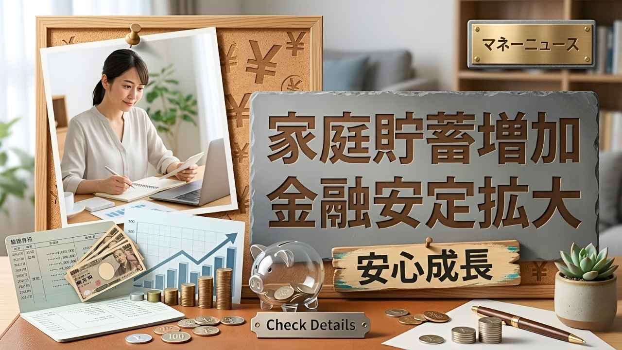家庭貯蓄増加がもたらす日本の未来|金融安定と経済成長の展望を詳しく解説2027