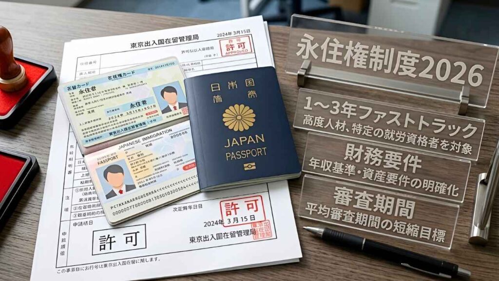 2026年日本永住権見通し|ファストトラック制度と住民が知るべき最新条件