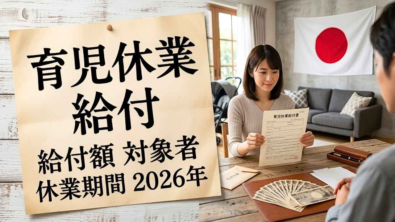 日本育児休業給付2026｜高額支給の可能性と対象者・休業期間の詳細