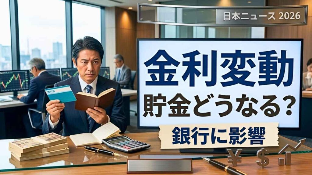 日本の貯金ルール2026改定|新しい銀行金利と預金制度まとめ