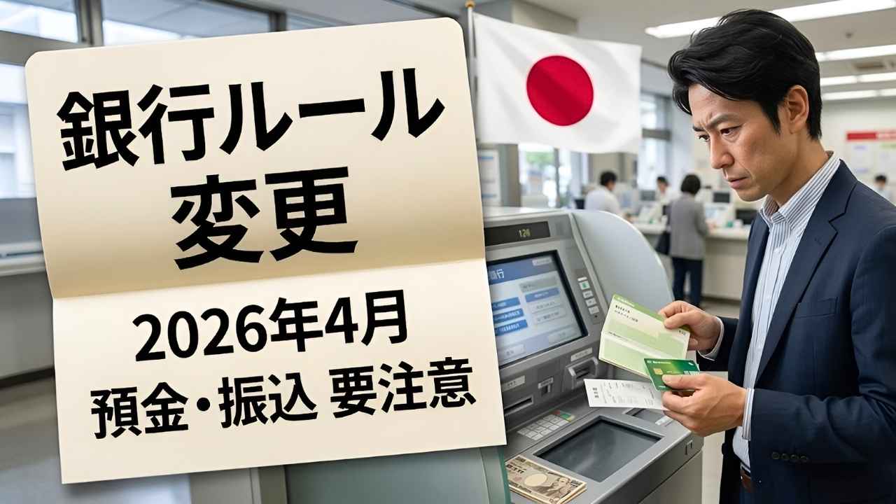 最新版2026日本の銀行制度｜新年度から始まる預金と振込の新ルール
