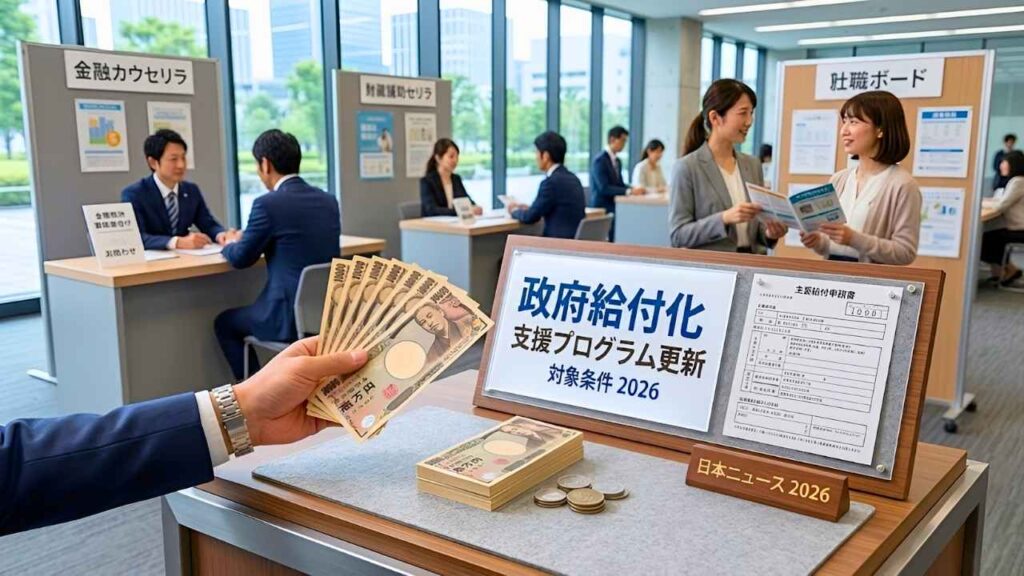 日本の生活支援補助金2026|現金給付制度と受給資格の詳細ガイド