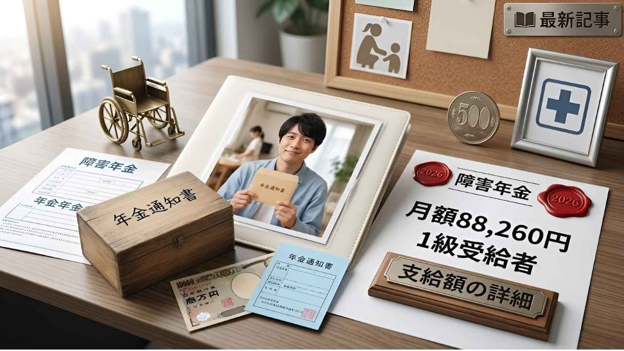 2026年障害年金制度改正｜1級受給者の月額支給額と最新情報