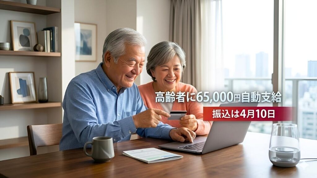 2026年基礎年金最新動向｜高齢者支援の65,000円自動支給と4月10日振込のポイント