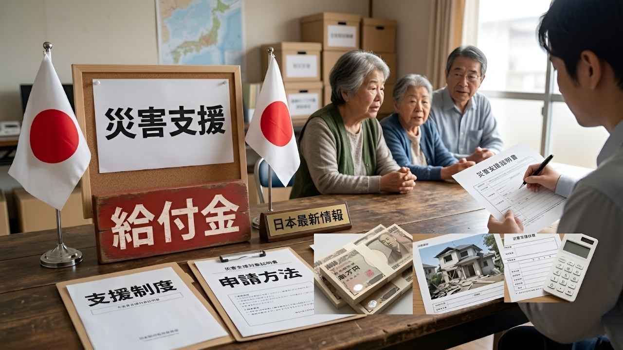日本の災害支援給付金2026｜生活支援強化の新制度 受給資格と申請ガイド